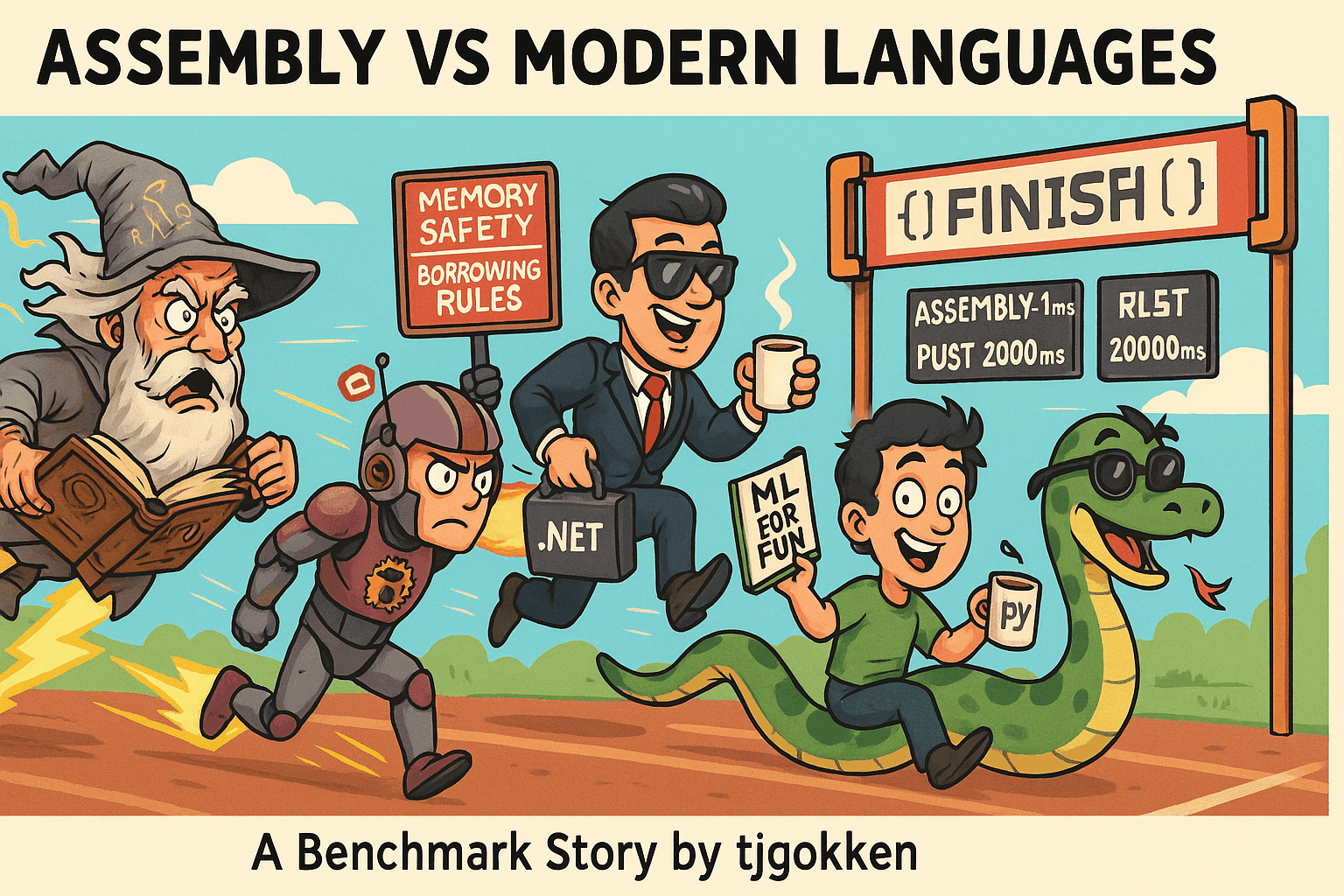 Assembly vs Modern Languages
